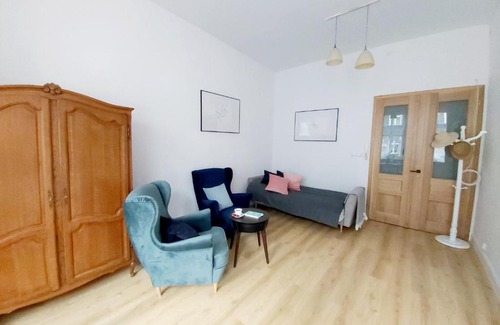 Wrzeszcz Apartamento | Klimatyczny Apartament w Kamienicy we Wrzeszczu