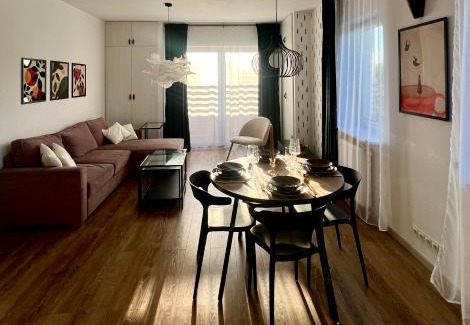 Fabryczna Apartamento | Klimatyczny apartament Złotniki