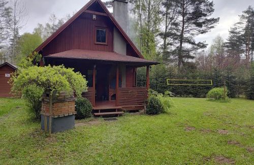 Gietrzwald Casa | Klimatyczny domek w lesie przy jeziorze