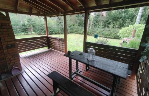 Gietrzwald Casa | Klimatyczny domek w lesie przy jeziorze