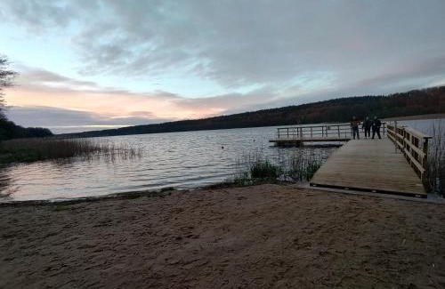 Gietrzwald Casa | Klimatyczny domek w lesie przy jeziorze