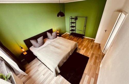 Chemnitz Apartamento | KMHosting Zentrum Luxe Apartment Balkon