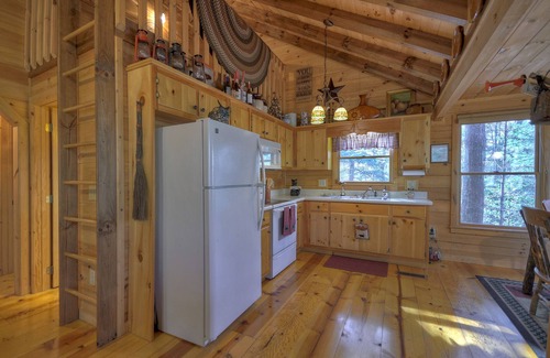 Hidden Lake Cabina | Knotty Pines - Pet-friendly, fireplace, & firepit!