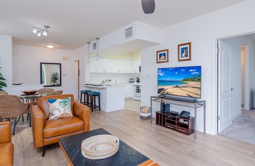 Ko Olina Condominio | Escapada a la playa de Ko Olina: planta baja 2 habitaciones 2 baños Condominio, cerca de la piscina (para 4 personas)