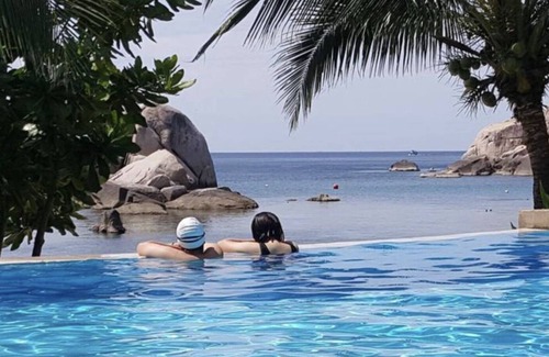 Koh Tao Cabaña | Koh Tao Deluxe cottage (Triple) A/C with ABF