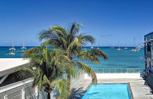 Grand Case Apartamento | Kokonut Sea view with Pool on Grand Case Beach, Central, Private parking