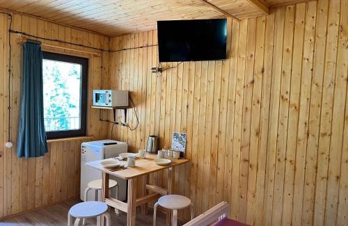 Almaty Province Hotel | Kolsay Tanbalytas Wood panel house