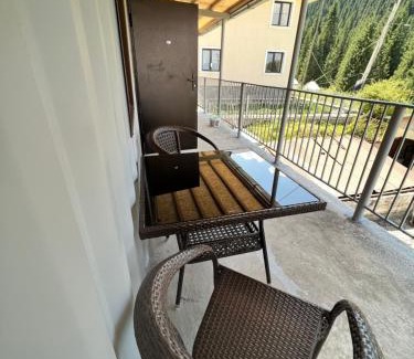 Almaty Province Hotel | Kolsay Tanbalytas Wood panel house