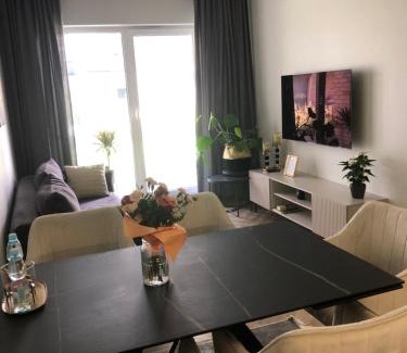 Kielce Apartamento | Komfortowe Apartamenty Kielce Klonowa ,ogródek, garaż podziemny, samodzielne wejście na kod 24h