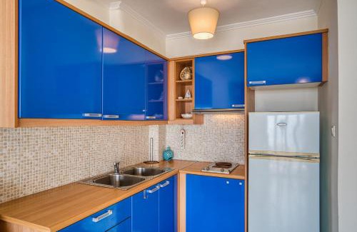 Mastichochoria Apartamento | Komi Shoreline Blue Window