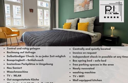 Suedvorstadt Apartamento | komplette Wohnung Leipzig Südvorstadt