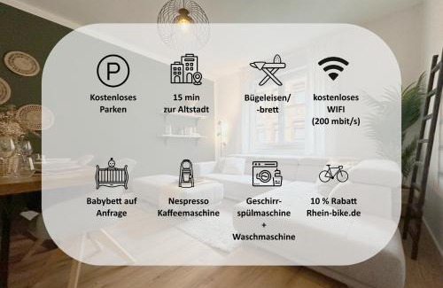 Lutzel Apartamento | Kostenloses Parken - Altstadtnah - 100m Mosel - K-1-M