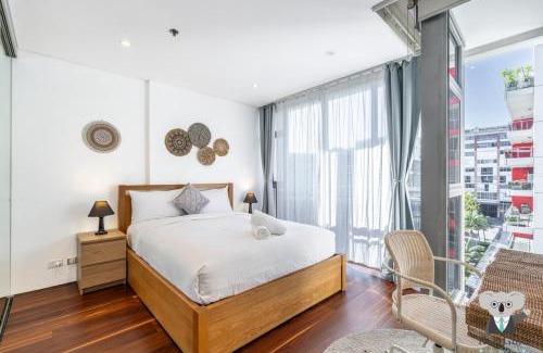 Waterloo Apartamento | KozyGuru | Waterloo| Modern 2Level 2BR Apt Parking