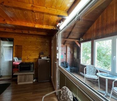 Ostruznica Casa | Kuca i splav na reci Savi