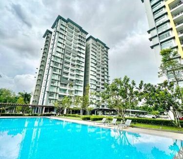 Kuching Apartamento | Kuching Cozy Skyvilla Apartment @ Mjc Batu Kawa