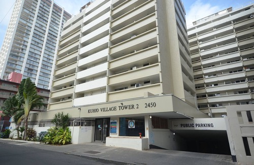 Honolulu Apartamento | KV810A Waikiki 2450 Príncipe Edward St Honolulu