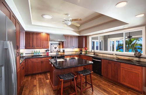 Poipu Casa | Kukui'ula Kai - Casa frente al mar con piscina y amplia sala de estar