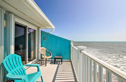 Kure Beach Apartamento | Kure Beach Condo with Panoramic Ocean Views!