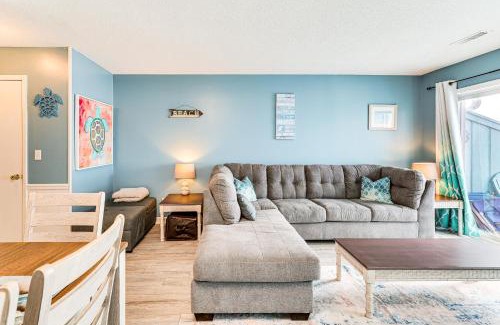Kure Beach Apartamento | Kure Beach Condo with Panoramic Ocean Views!