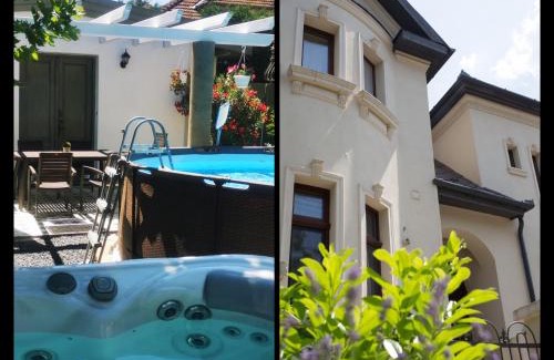 15th District Apartamento | Kúria apartman with private jacuzzi and pool
