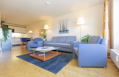 Doese Apartamento | Kurpark Residence App. 203 - 67m² vacation apartment in Döse with swimming pool and sauna