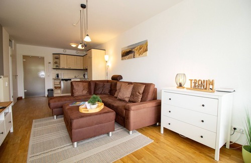 Doese Apartamento | Kurpark Residenz App.141 - 50m² vacation apartment in Döse with swimming pool and sauna