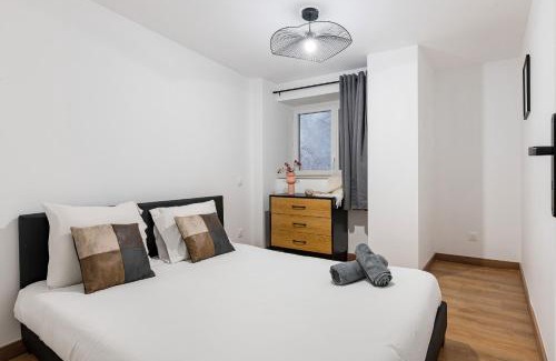 Saint-Just-Saint-Rambert Apartamento | Léna 2 chambres Jardin- climatisation Netflix