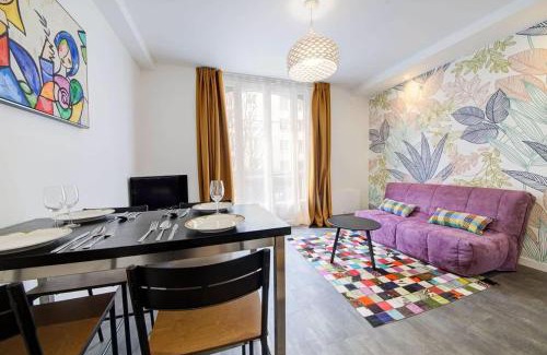 Saint-Helier Apartamento | L'échappée - Bel appartement rénové et proche Gare