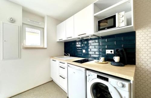 Mont-de-Marsan Apartamento | L'Échappée - Clim - Fibre - Parking - Neuf
