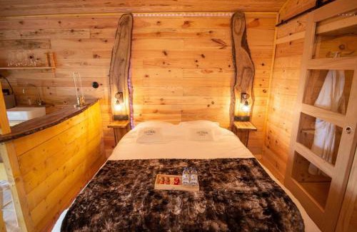 Diges Chalet De Esquí | L'écrin boisé - Cabane avec spa