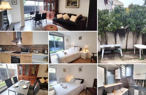 Romainville Apartamento | L'Écrin Parisien - Proche Métro -Direct Paris - 4 personnes