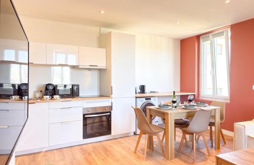 Saint-Brieuc Apartamento | L'Étoilé - Parking Gratuit, Confort & Design Chic