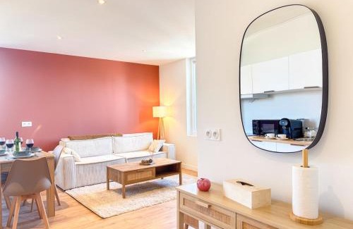 Saint-Brieuc Apartamento | L'Étoilé - Parking Gratuit, Confort & Design Chic