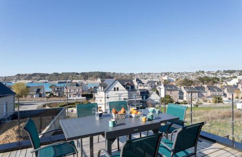 Erquy Casa | L'Abri Côtier d'Argäe - Terrasse vue mer