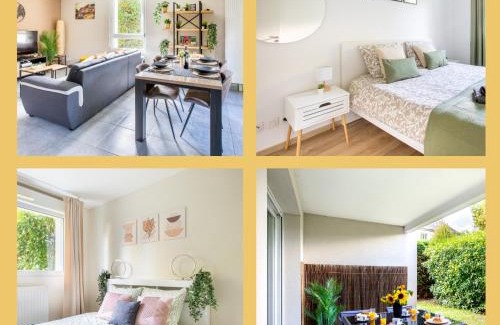 Quartier Saint-Leon Apartamento | L'adresse Colmarienne - RDC - Terrasse - Garage