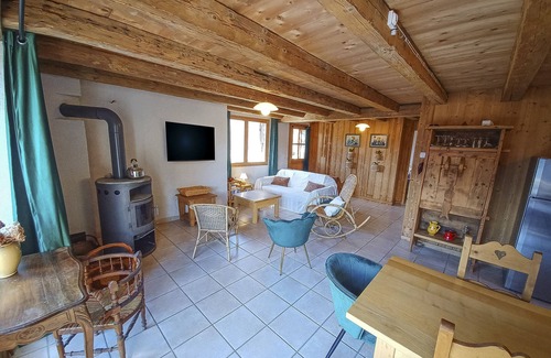 Champagny-en-Vanoise Apartamento | L'appartement Panoramik Dans un Chalet D'alpage Avec une vue Exceptionnelle