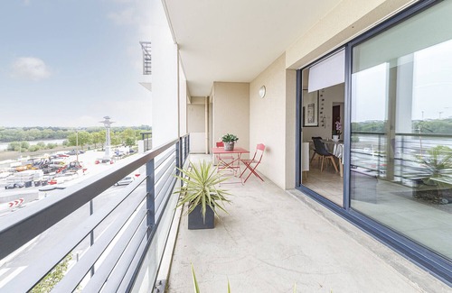 Saint-Jacques - Nazareth Apartamento | L'Aragon- Bel appartement vue sur la Maine