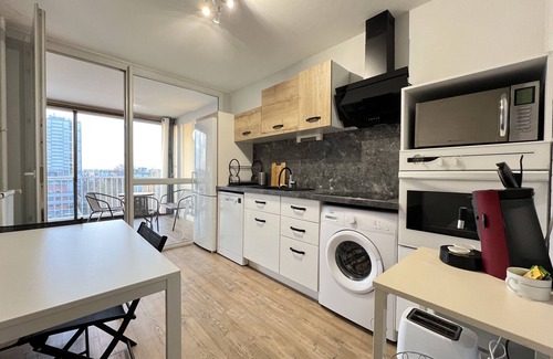 La Faourette Apartamento | L’Artiste - Lumineux - 6p - Balcon/Wifi/Métro