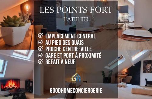 Dunkerque Centre Apartamento | l'Atelier - Au pied des quais
