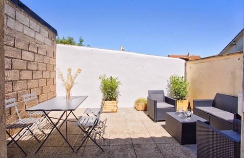 Lion-sur-Mer Casa | L'atypique, 150M beach terrace