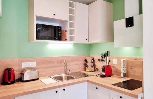 Perigueux Apartamento | Apartamento-Superior-Habitación con desagüe-Vista a la Ciudad-l' Atypique