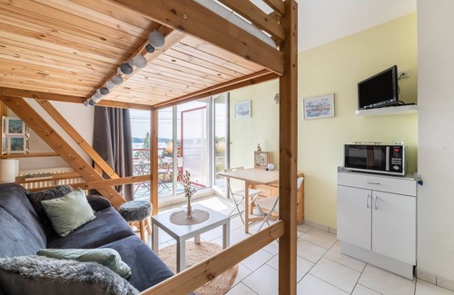 La Richardais Apartamento | L'Effet Mer - Estudio Piso, Capacidad 4