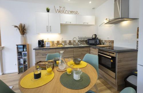 Pont-d'Ain Apartamento | L'Emeraude - 1 à 4P - Wifi Fibre - Parking Gratuit