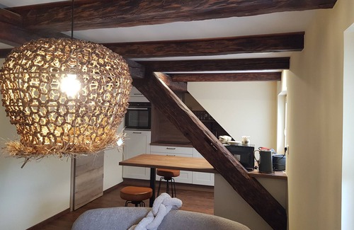Liepvre Apartamento | L'Attrape-rêve-Apartamento-Baño para personas con movilidad reducida