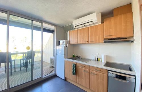 Naturist Village Apartamento | L'Escale d'Héliopolis, Climatisé, Coeur du village