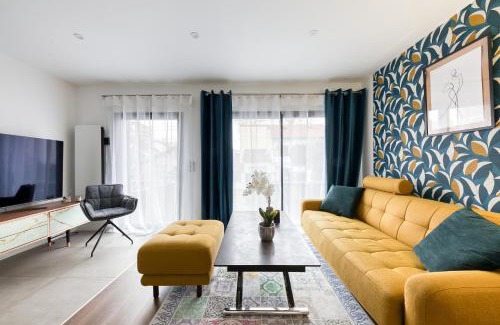 Aubervilliers Apartamento | L'escale Parisienne - METRO 3 min, Proche JO, Direct au Louvre,Galeries Lafayette, Opéra,