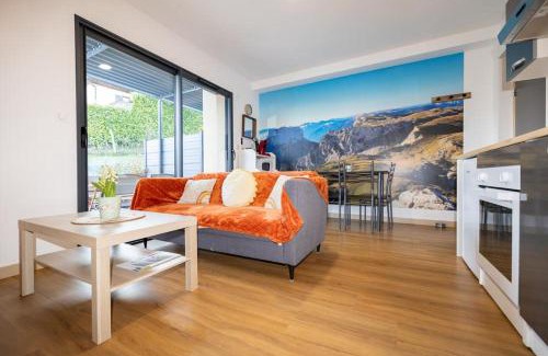 Beaucroissant Apartamento | L'escapade dauphinoise, gîte 2 chambres avec terrasse et clim