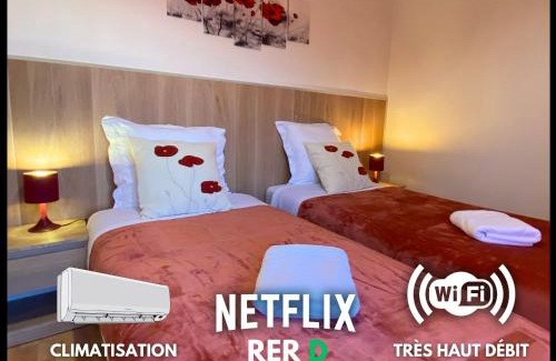Combs-la-Ville Casa | L'Escapade, Proche Carré-Sénart et Disneyland
