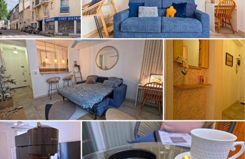 Baille Apartamento | L'Escapade-Wifi-Netflix-Balcon-La Timone-Vélodrome