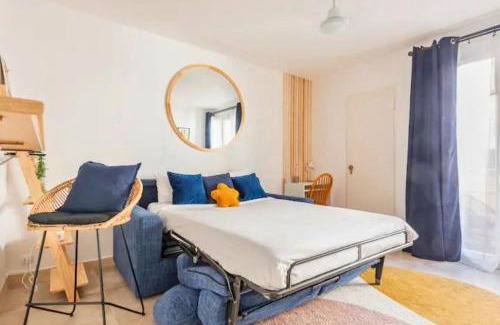 Baille Apartamento | L'Escapade-Wifi-Netflix-Balcon-La Timone-Vélodrome